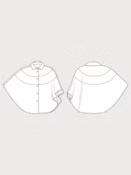 Poncho Shirt (XS-3XL)