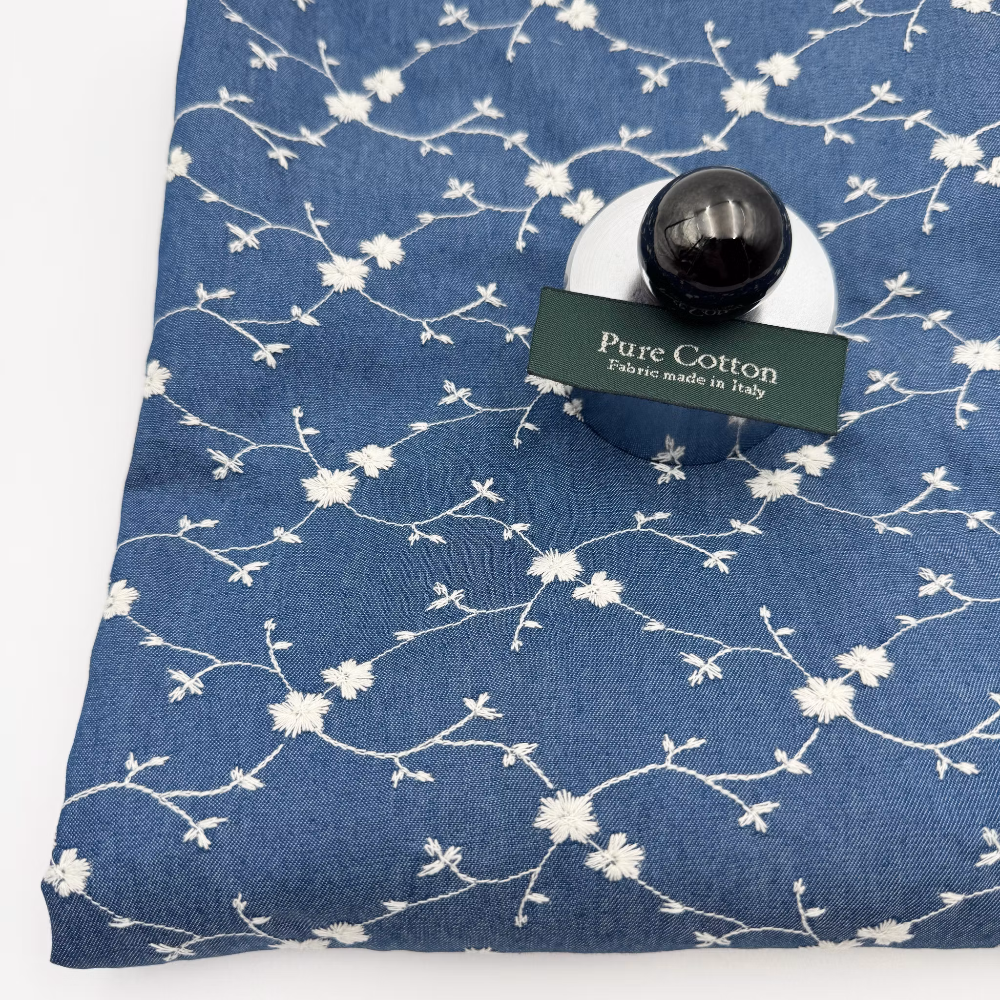 Denim m brodyr mellanblå