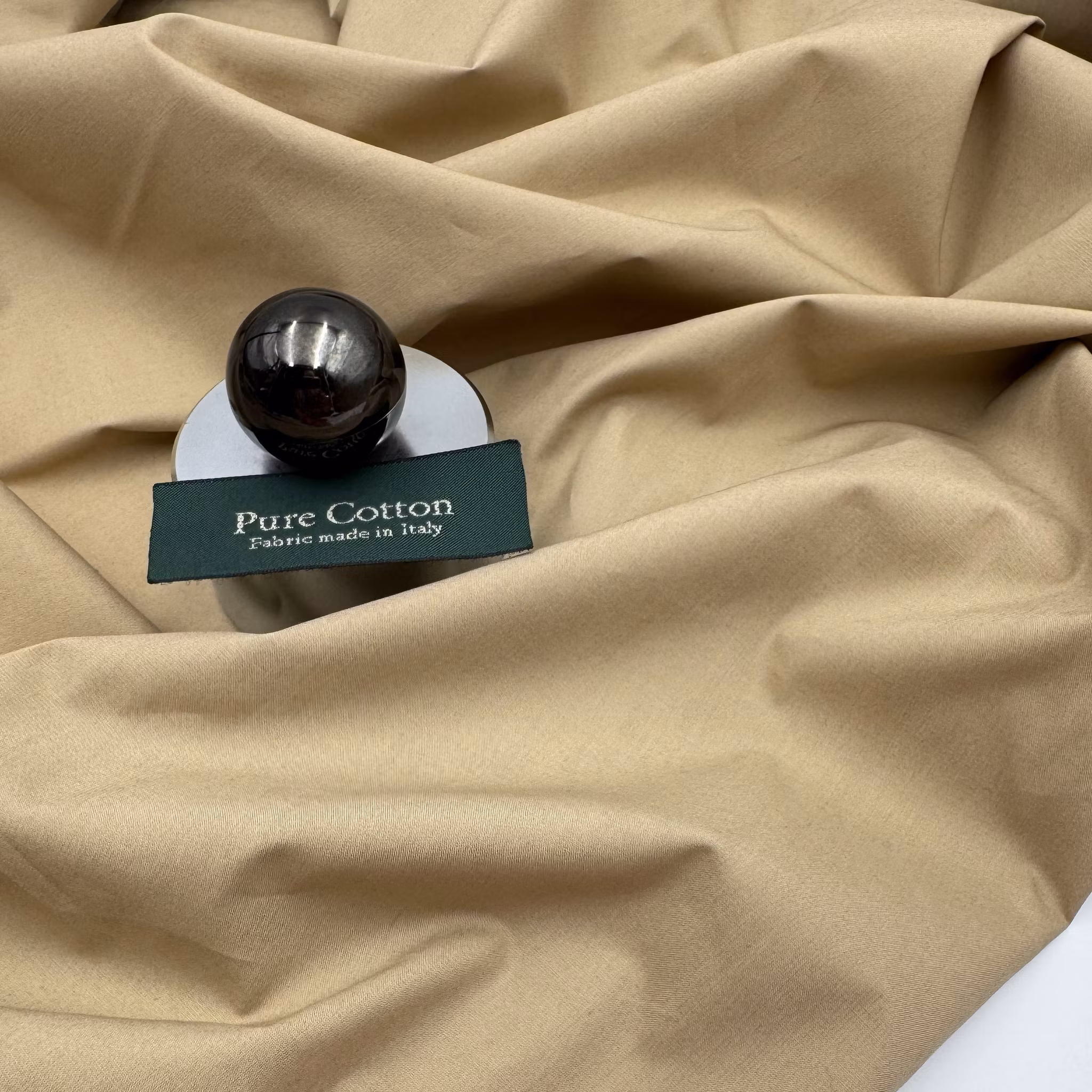 Skjortpoplin beige Dio*