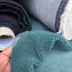 Ull/bomullspile blågrön Gucc*