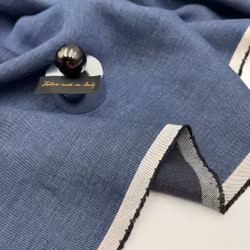 Linnedenim jeansblå