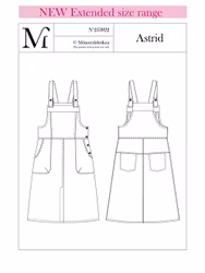 Astrid förklädesklänning (90-106)