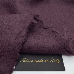 Ullfrotté burgundy