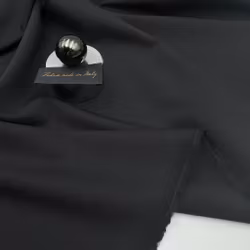 Ull/elastan svart (lyxull)