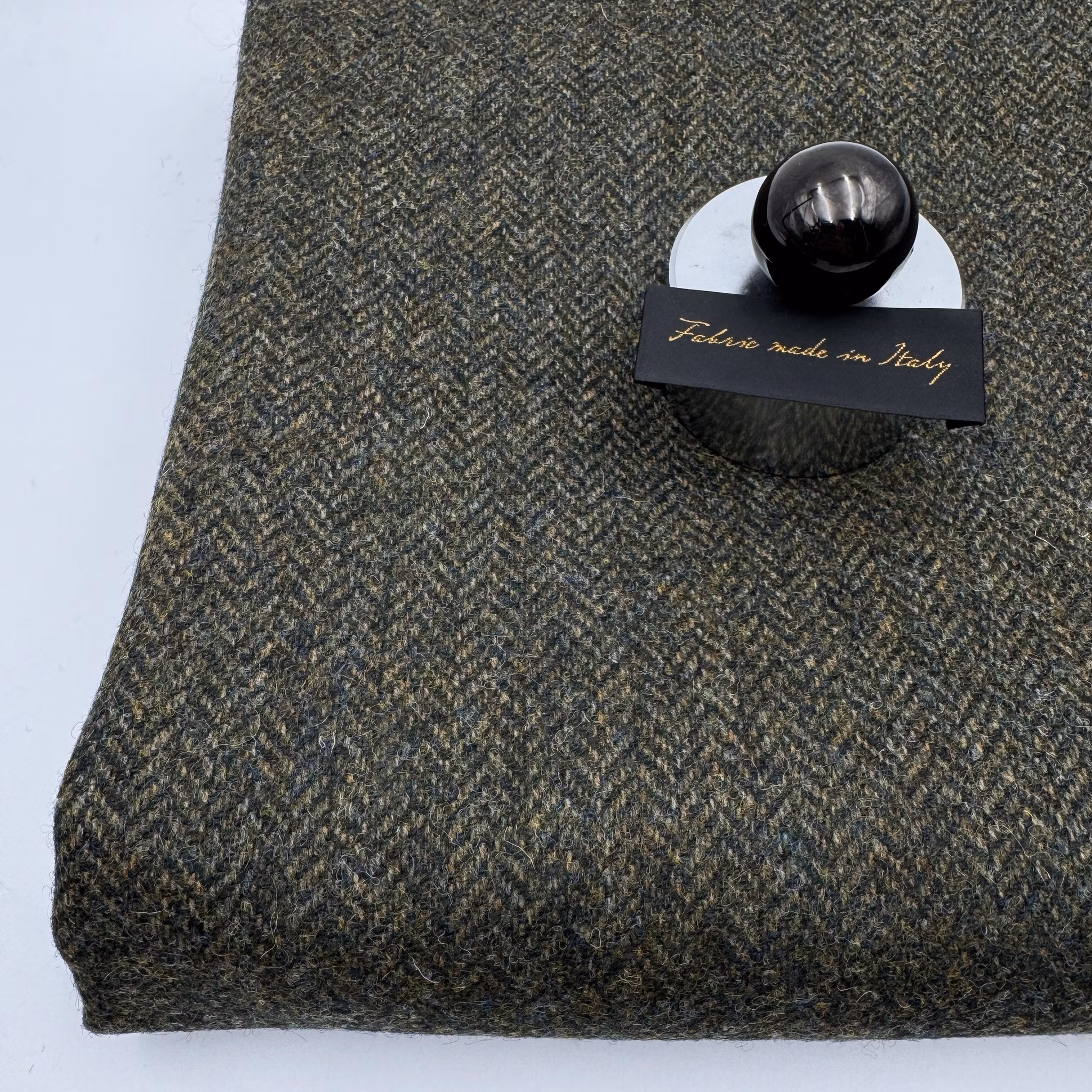 Ulltweed fiskben skogsgrön