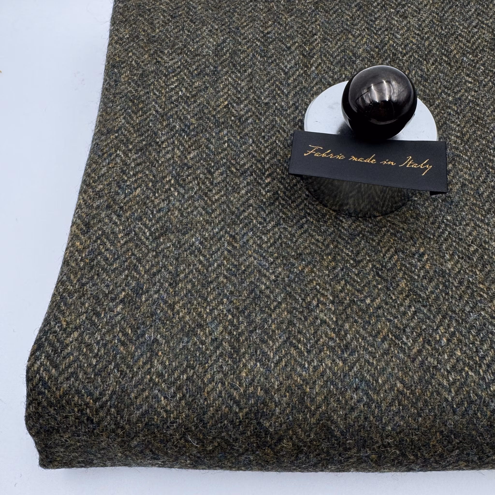 Ulltweed fiskben skogsgrön