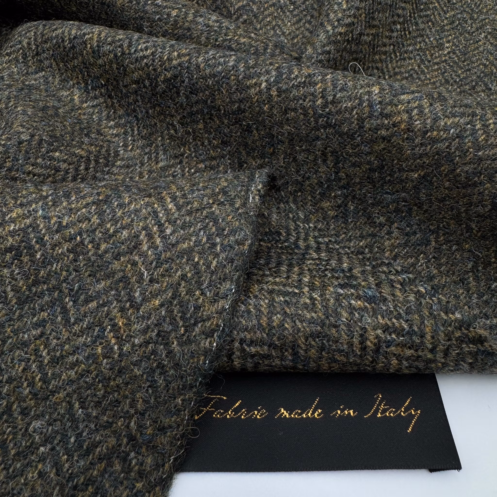 Ulltweed fiskben skogsgrön