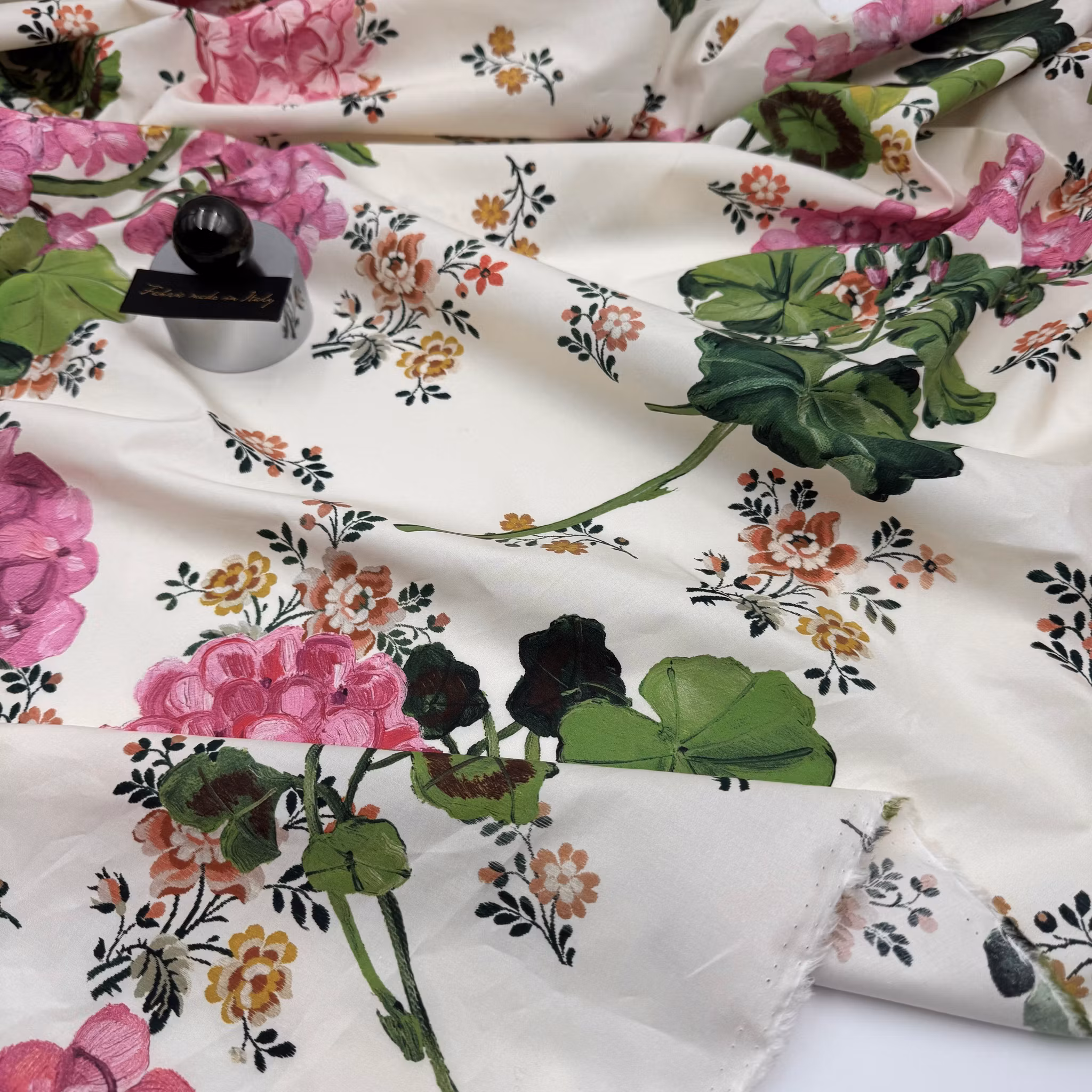 Bomull pelargon O.de la Renta