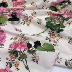 Bomull pelargon O.de la Renta