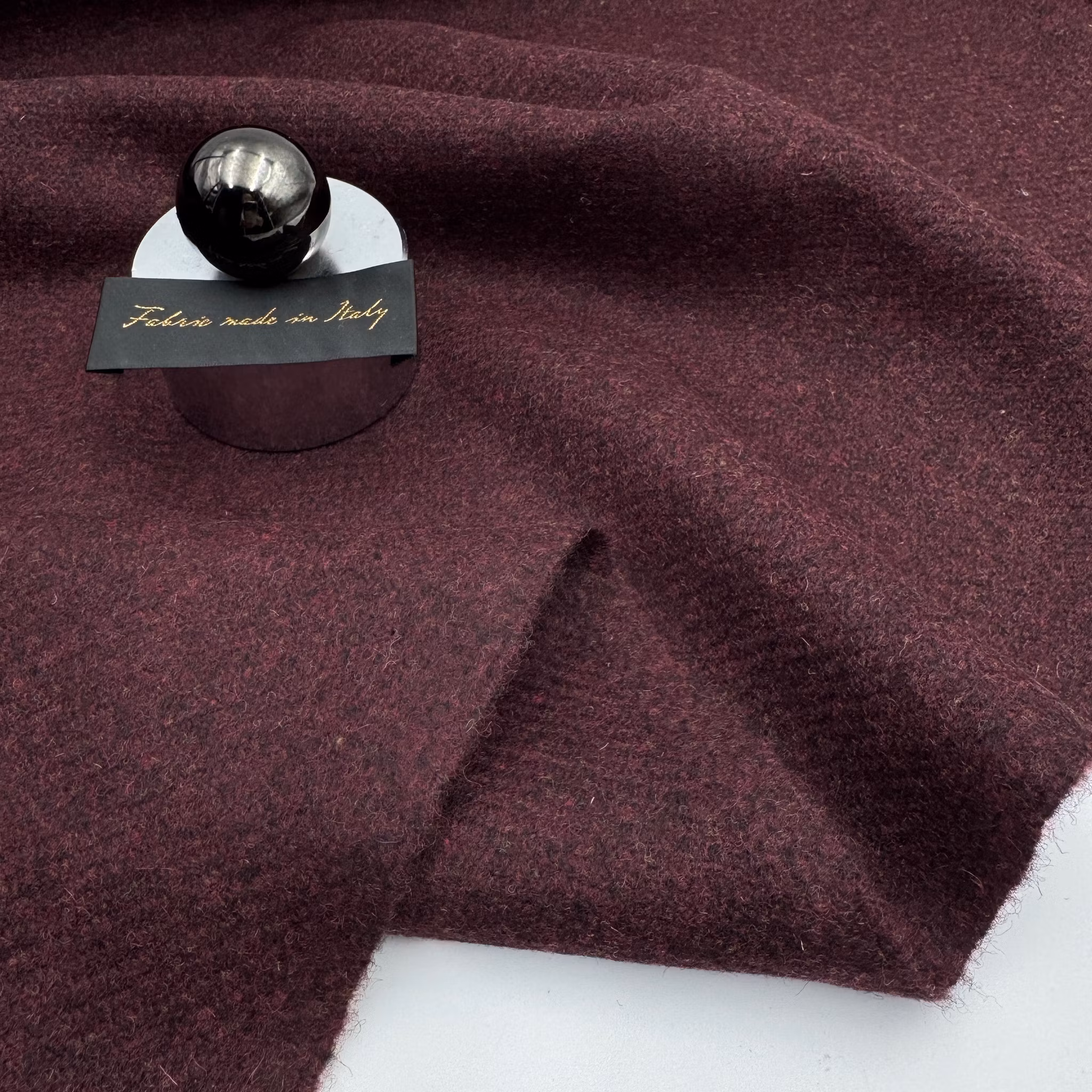 Ulltweed kraftigare burgundy