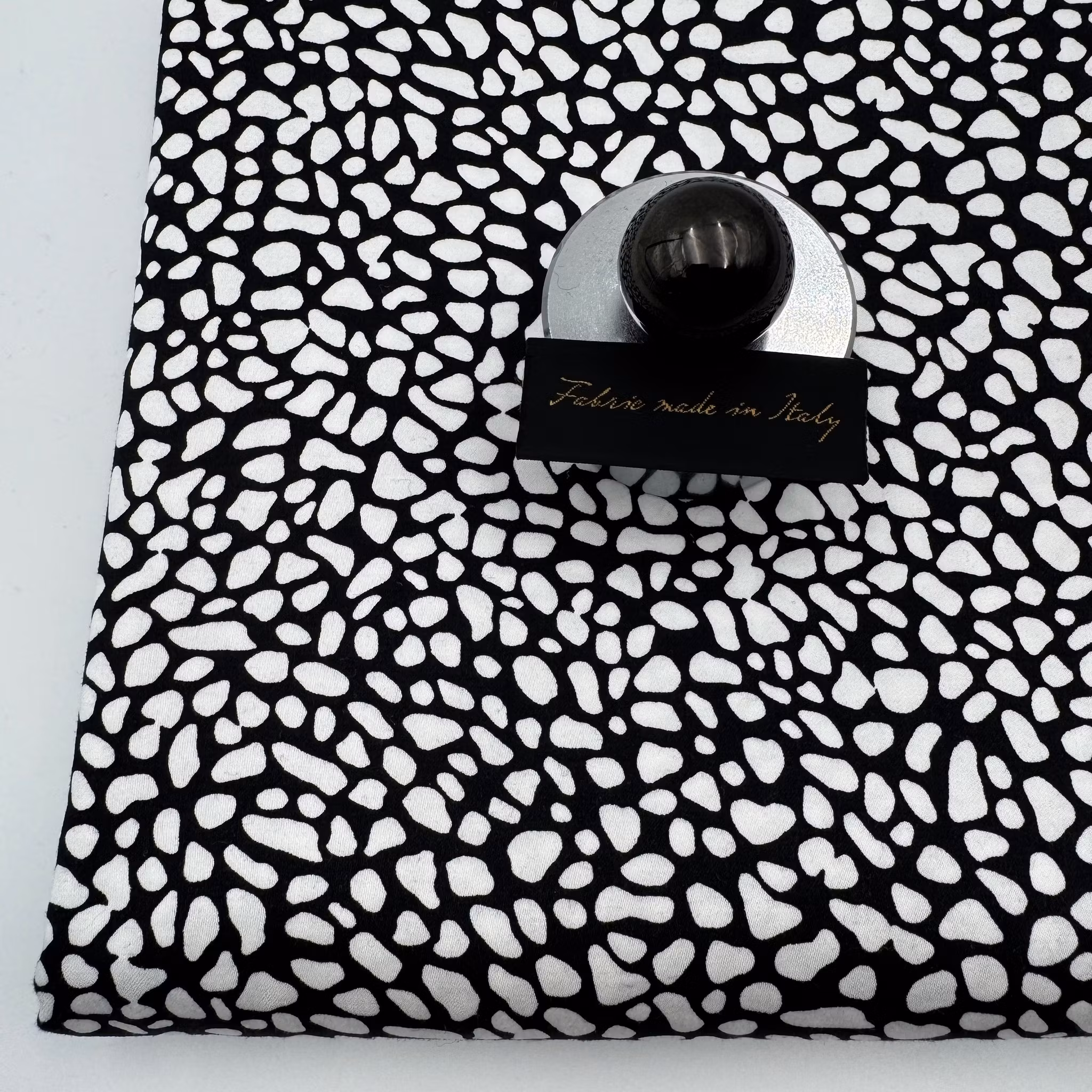 Bomull/elastan småmönstrad Escada