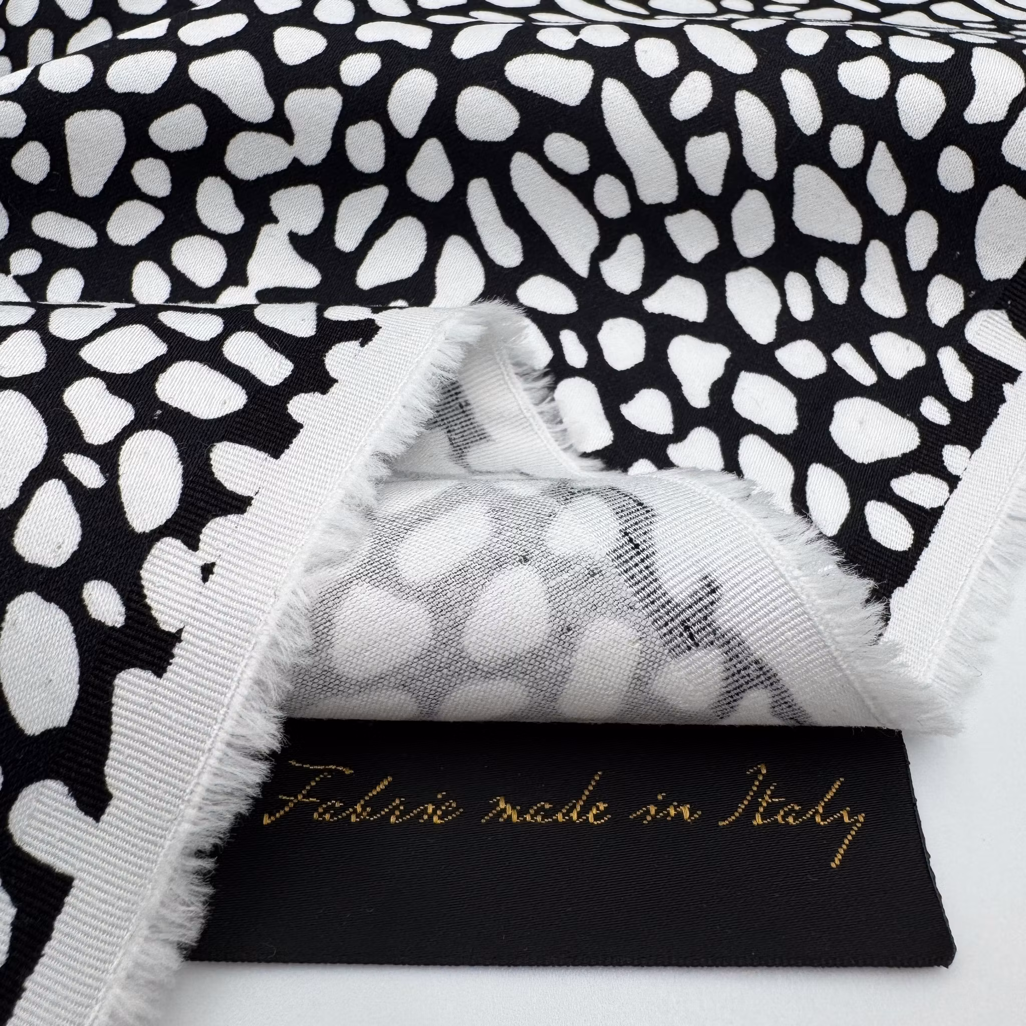 Bomull/elastan småmönstrad Escada