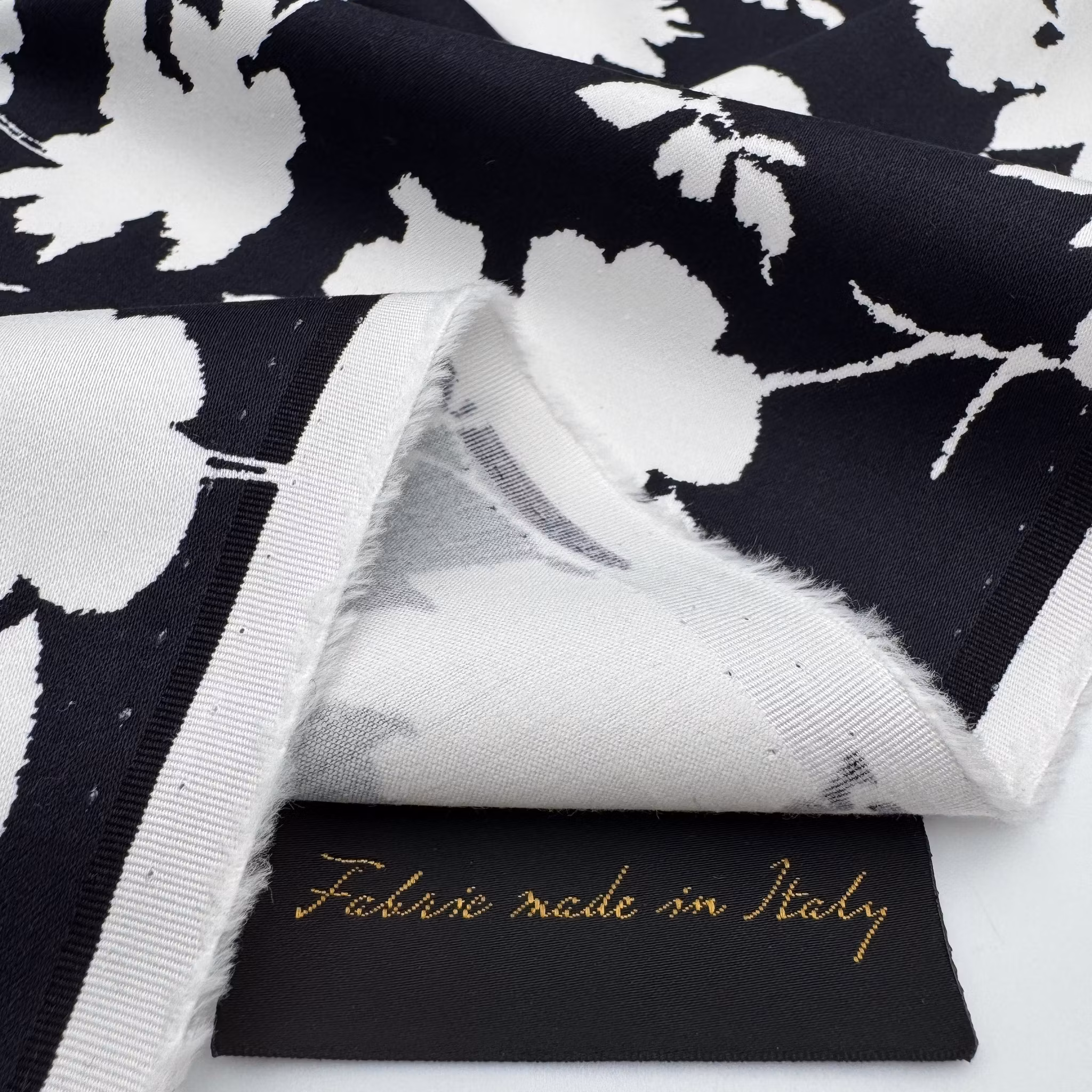 Bomull/elastan stormönstrad Escada