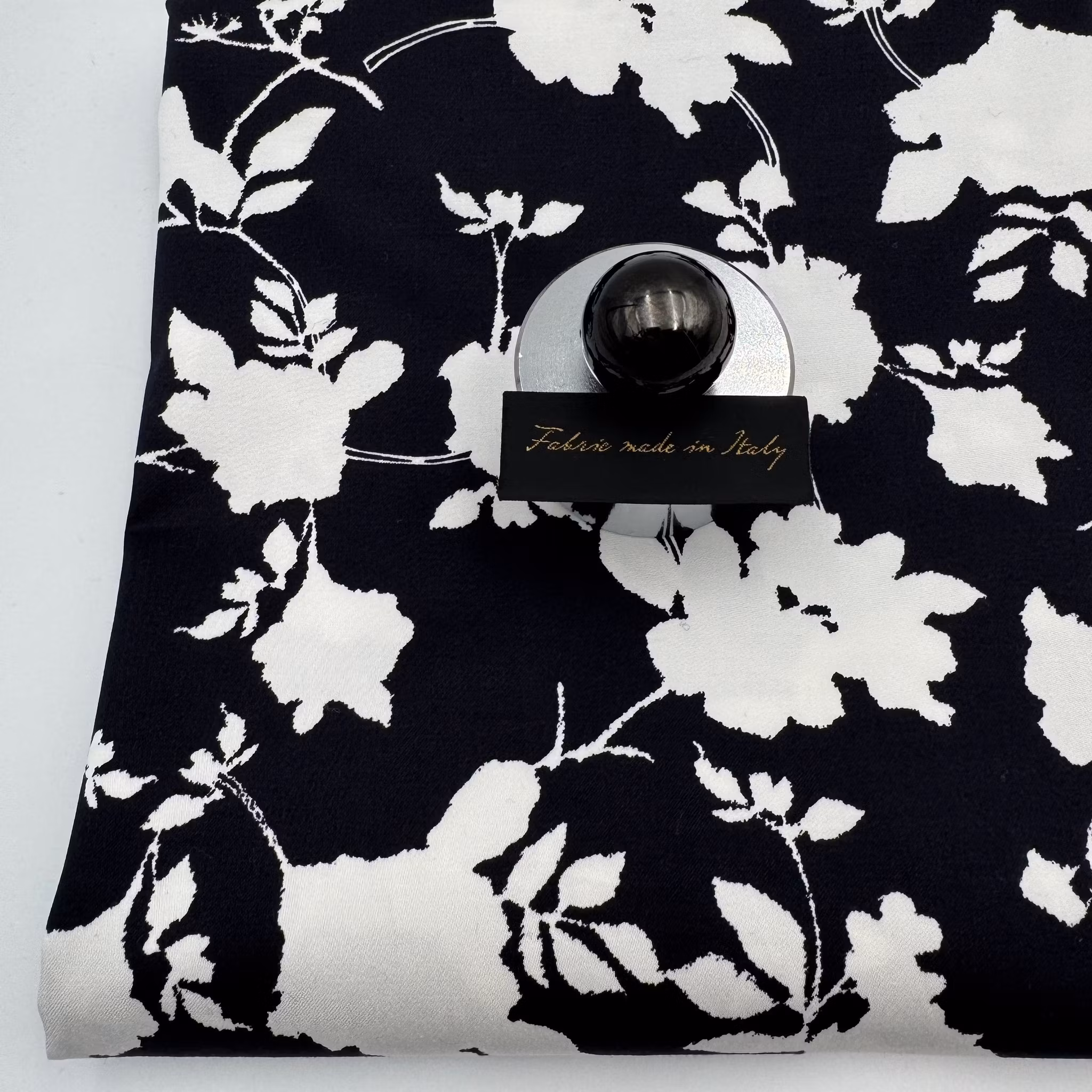 Bomull/elastan stormönstrad Escada