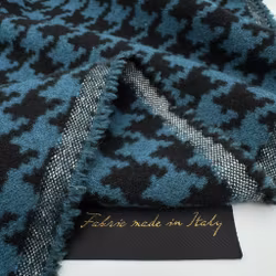 Ull hundtand svart/petrol