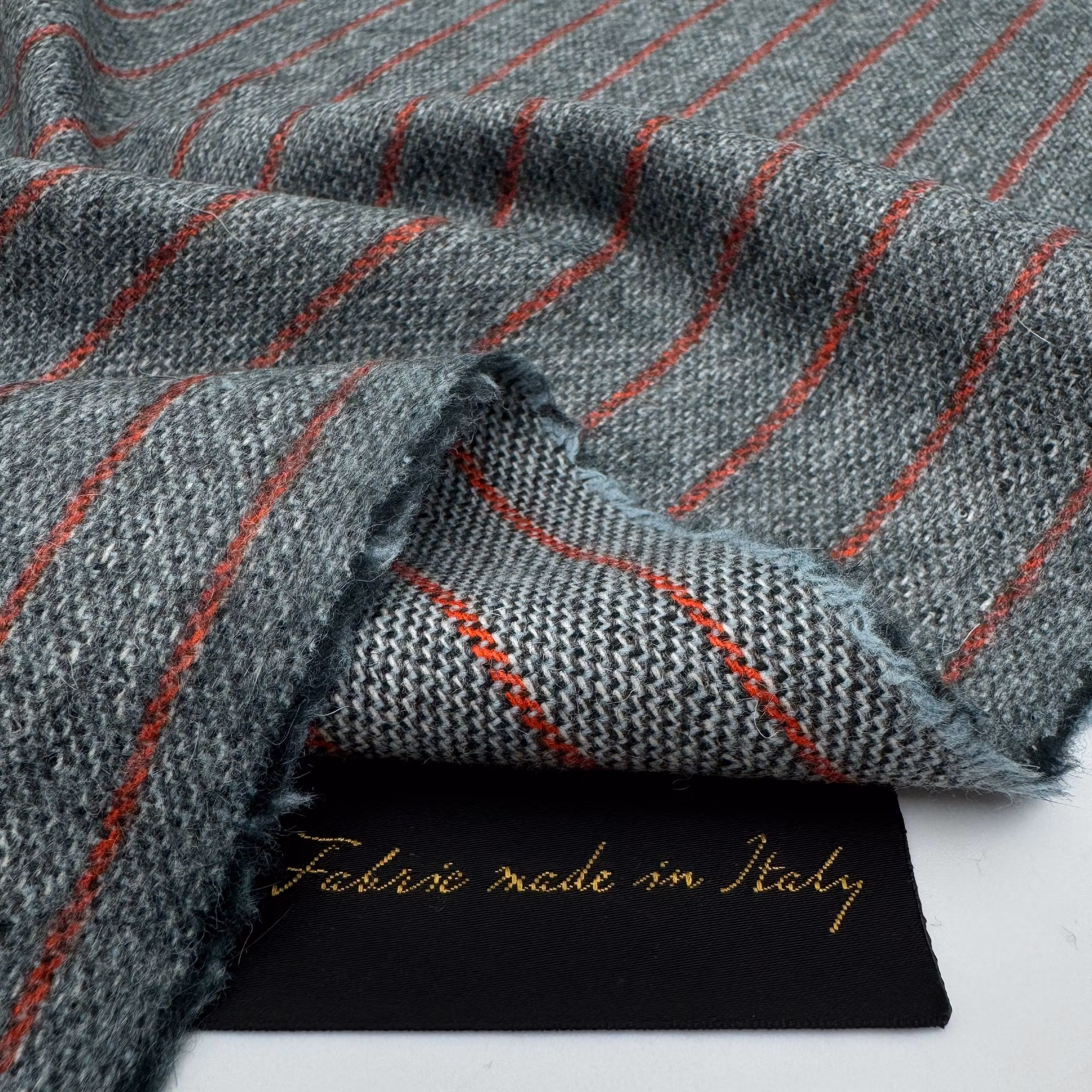 Ull/angora grön/orange Riccer*