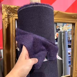 Mohairpäls lila (syntetbaksida)