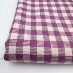 Skjortbomull mjuk fuchsia/vit Thomas M****