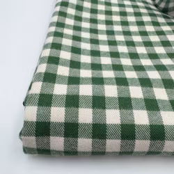 Skjortbomull mjuk grön/vit Thomas M****