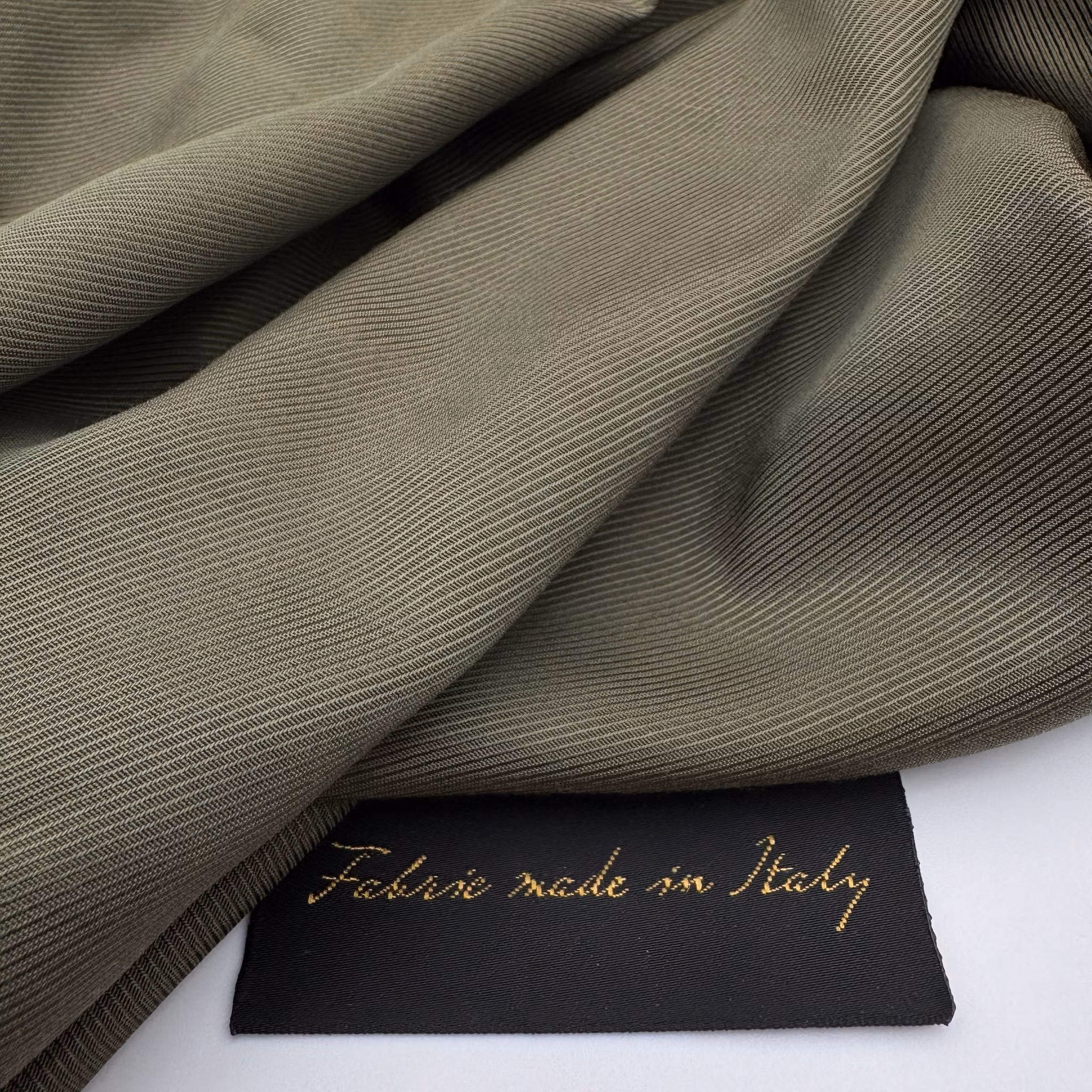 Foder bom/viskos oliv Stella Mc C