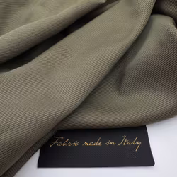 Foder bom/viskos oliv Stella Mc C