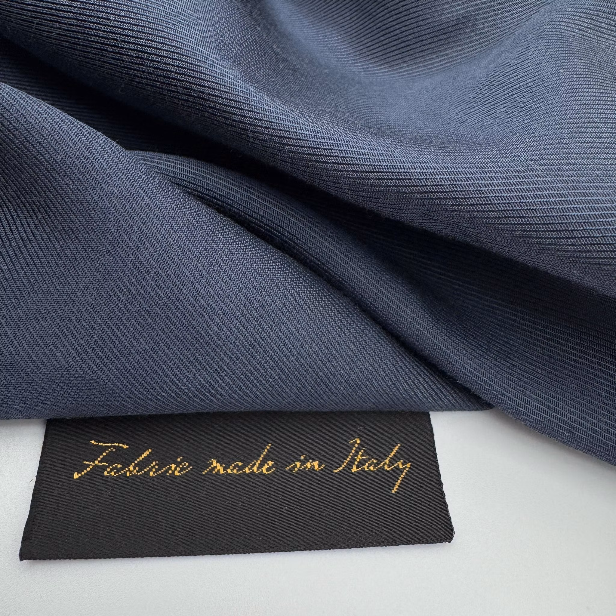 Foder bom/viskos blågrå Stella Mc C