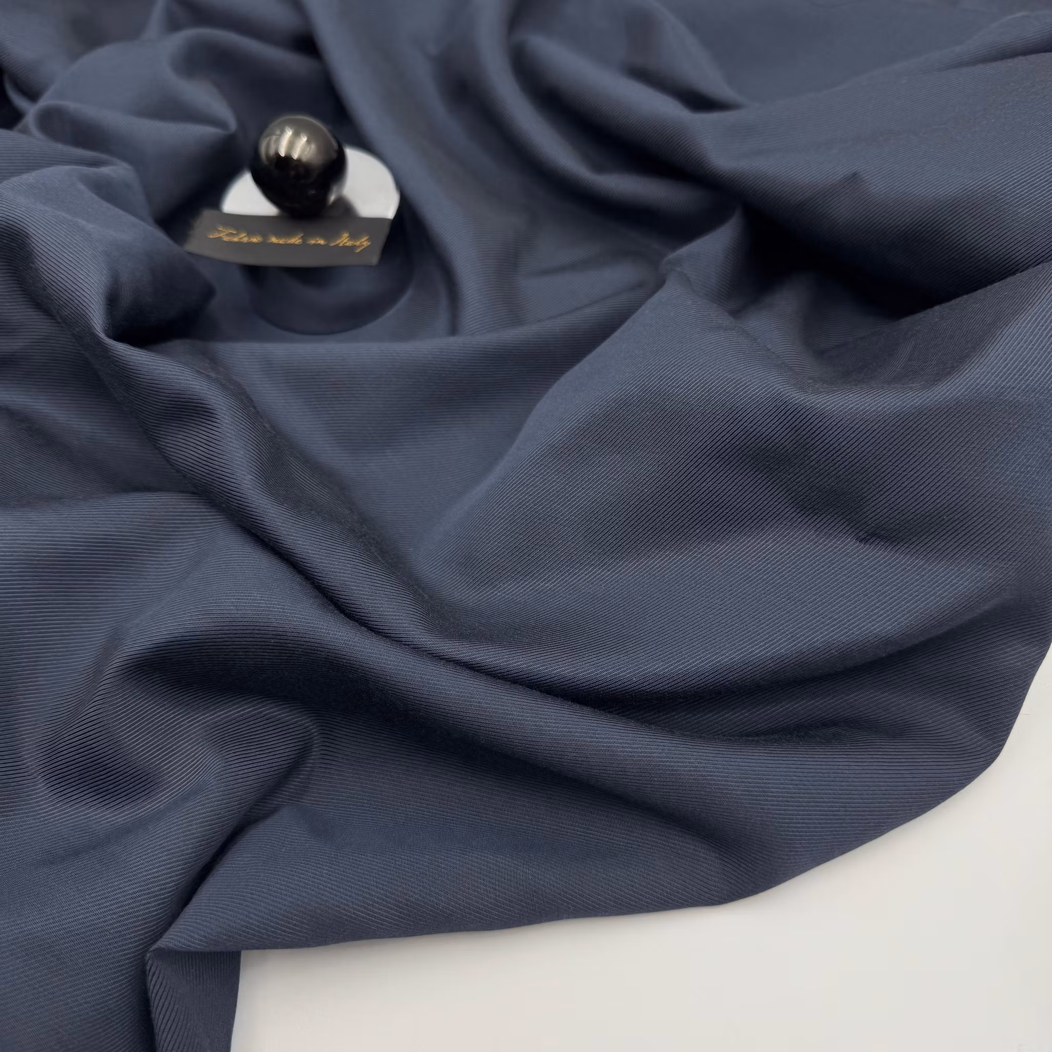 Foder bom/viskos blågrå Stella Mc C