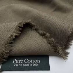 Bomullschinos khakigrön