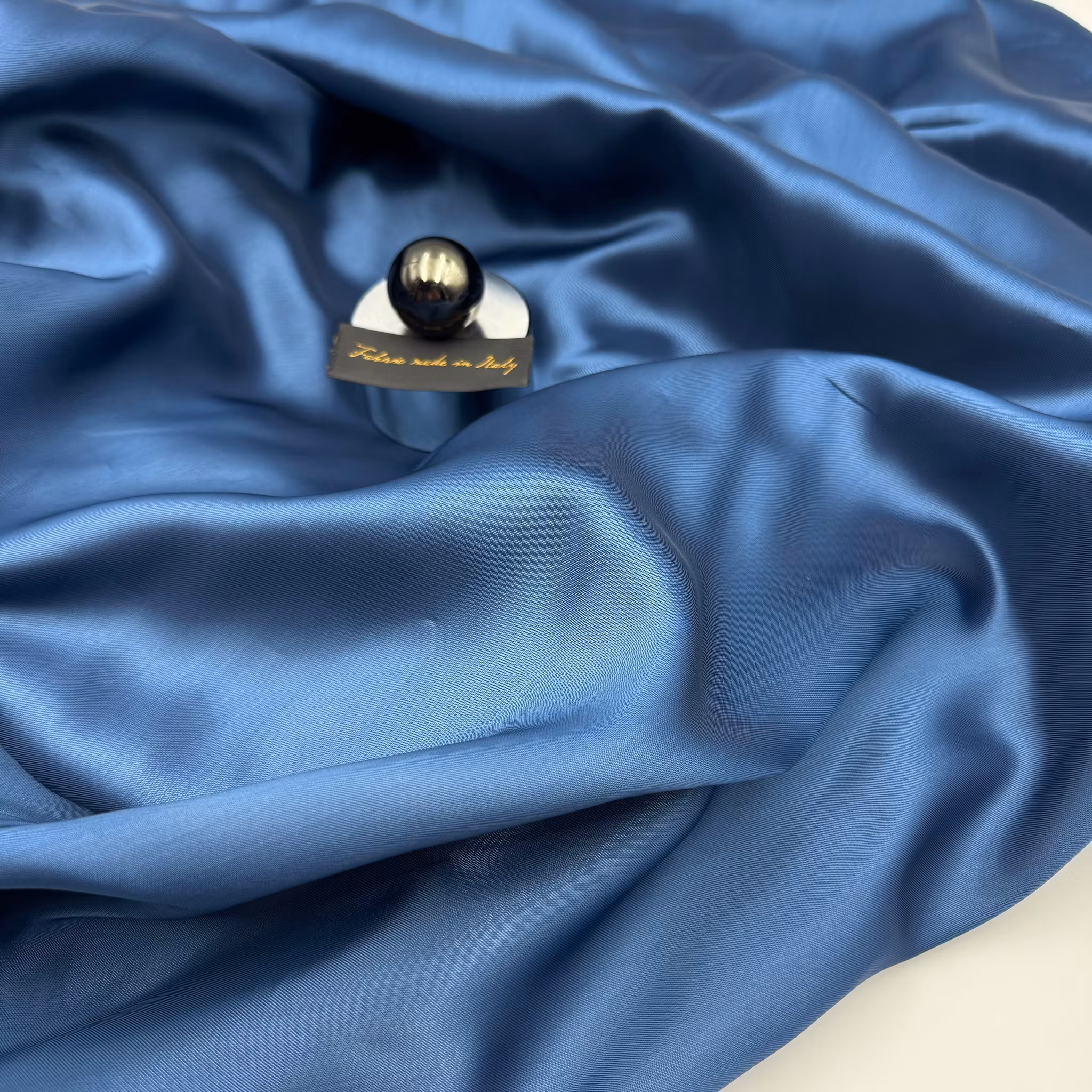 Viskosfoder mellanblå