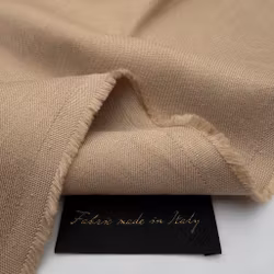 Lin/bomullstwill beige Tollegn*