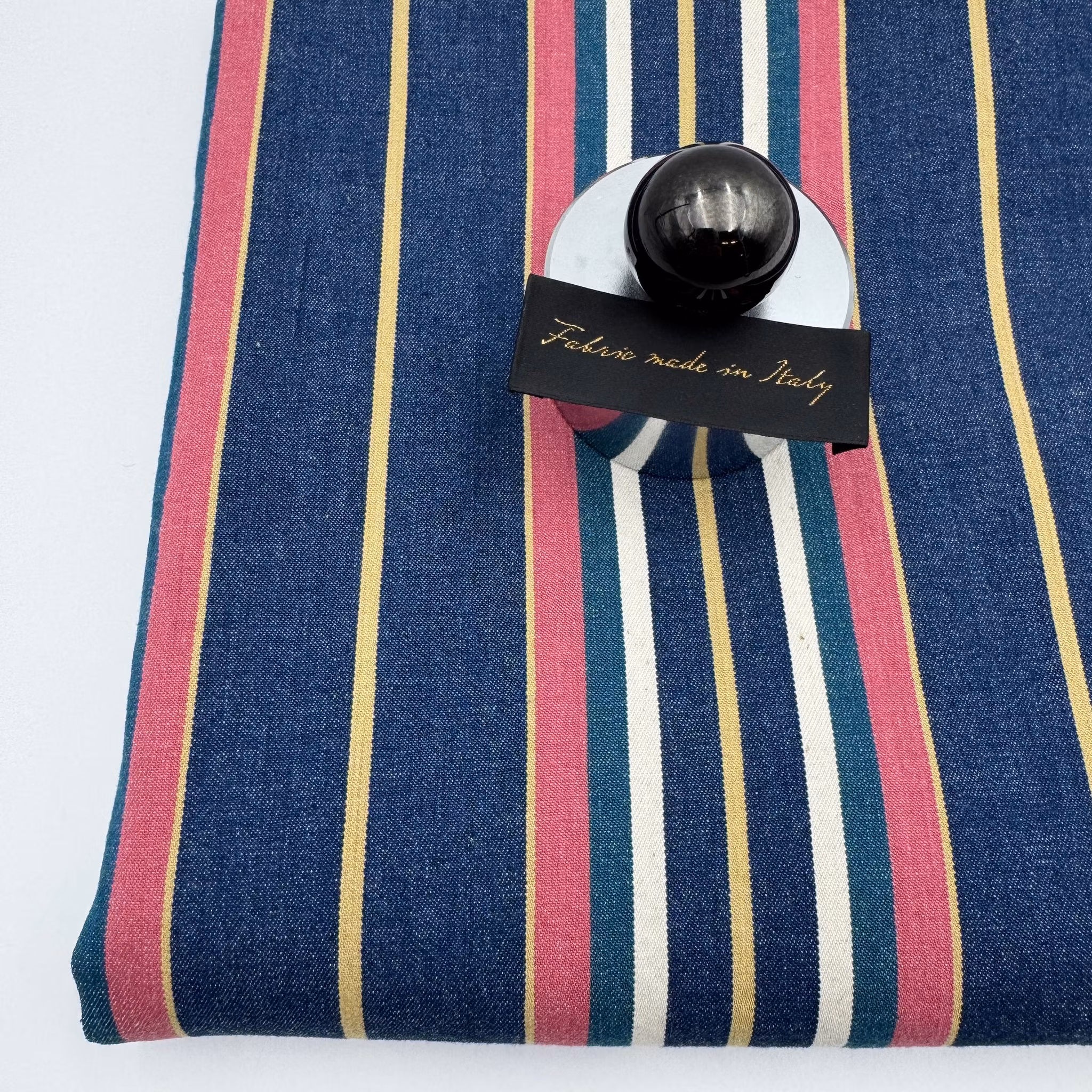 Denimrand multi mörkblå