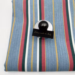 Denimrand multi ljusblå