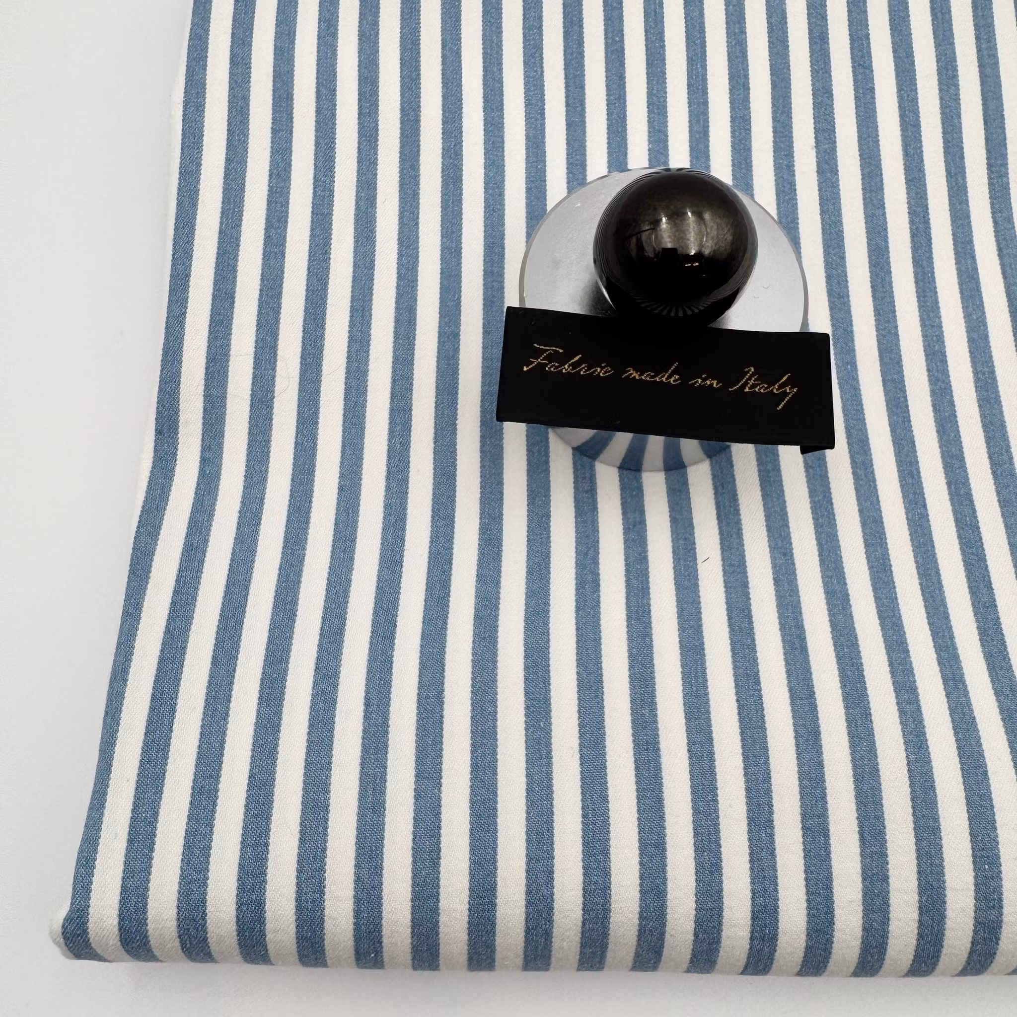 Denimrand smal ljusblå