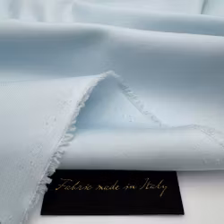 Bomull/siden ljusblå Albin*