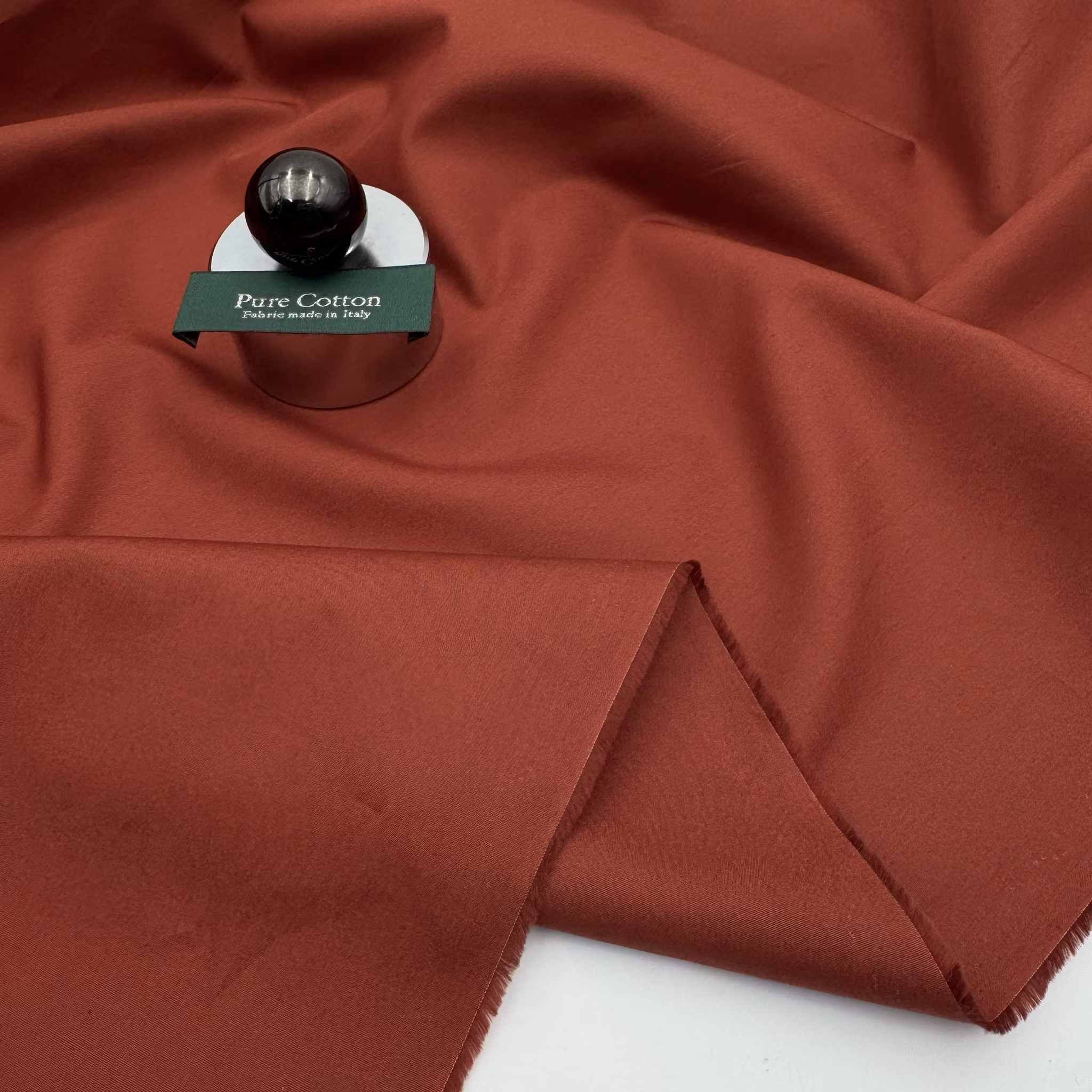 Skjortbomull roströd Canclin*