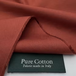 Skjortbomull roströd Canclin*