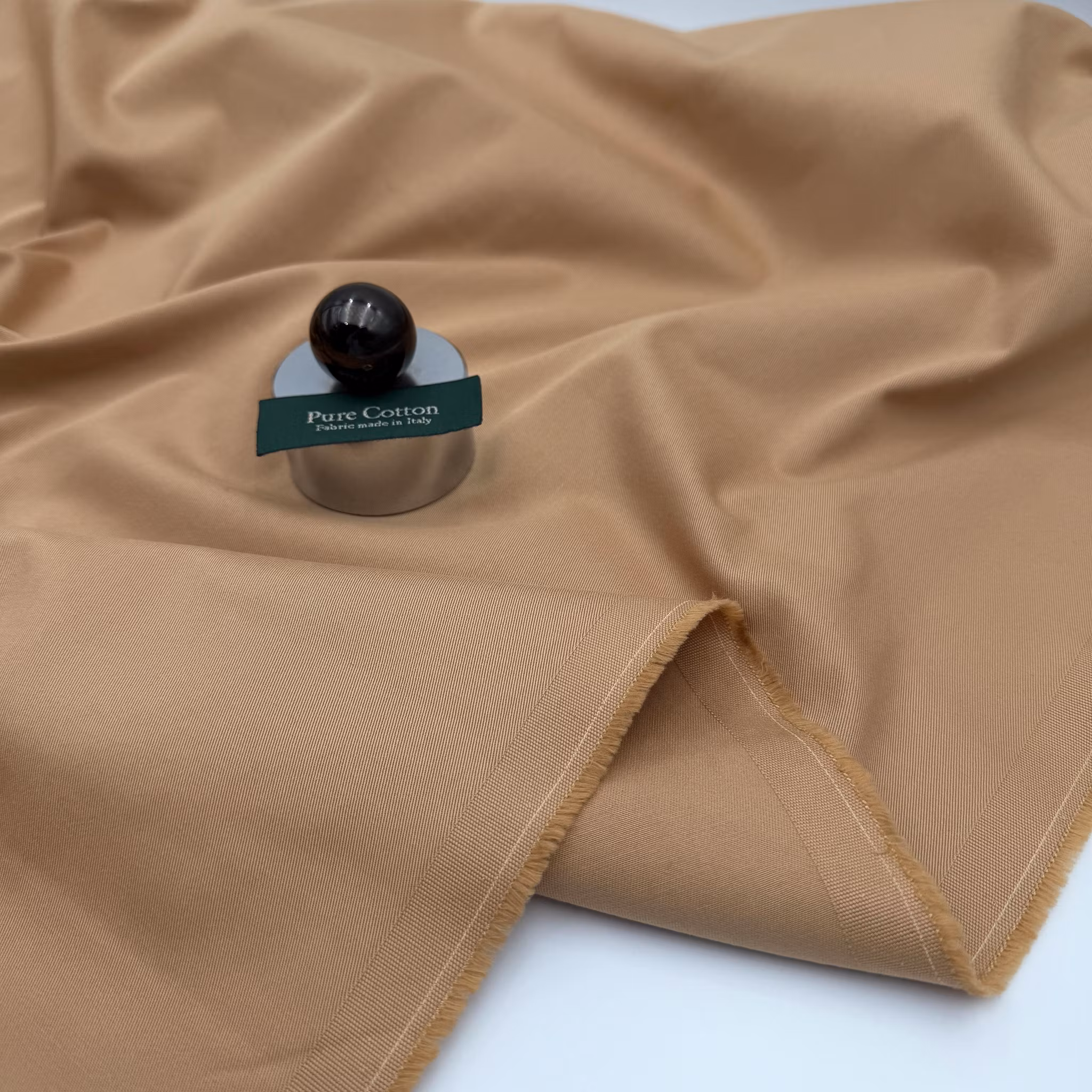 Bomullschinos guldbeige