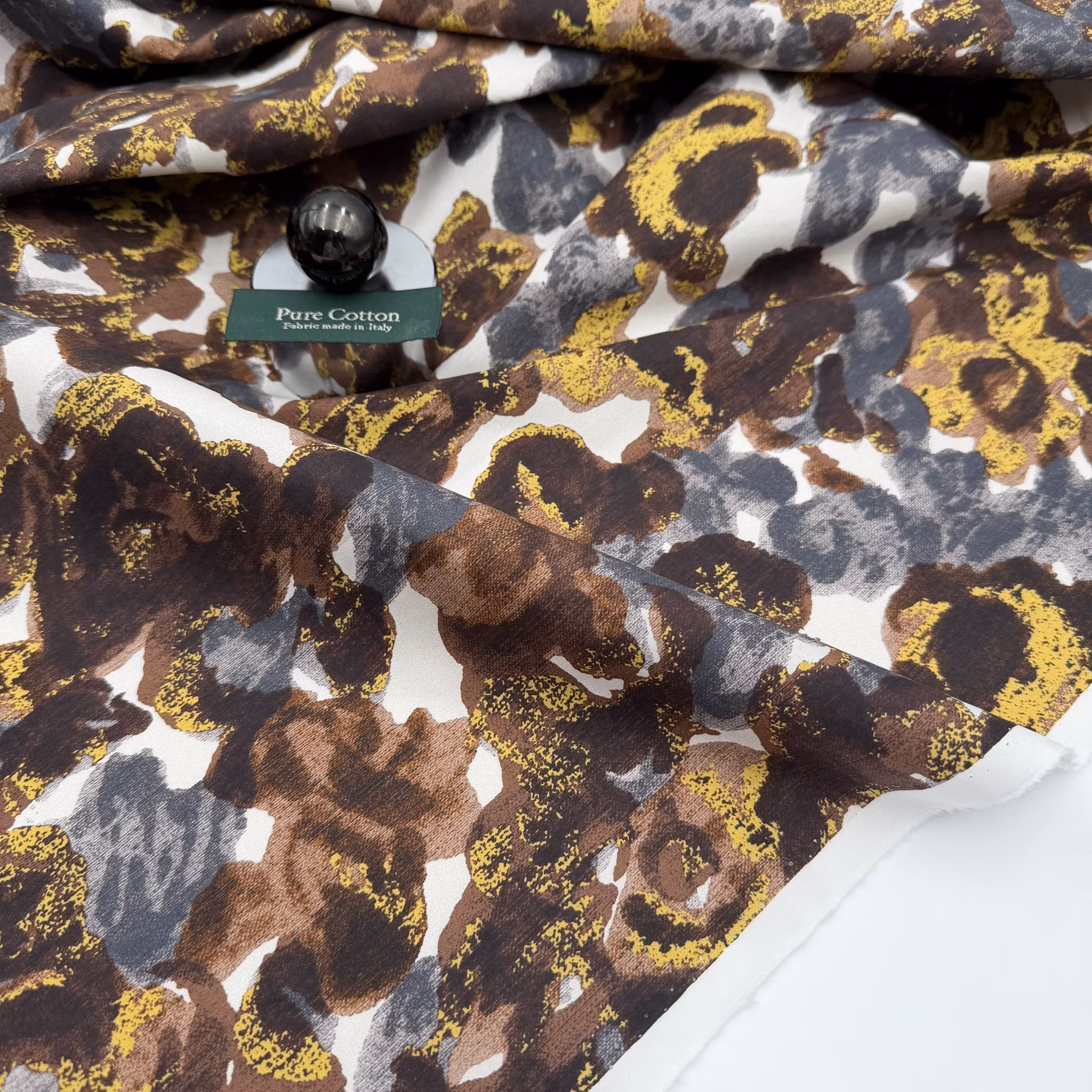 Skjortbomull brun/grå Max M