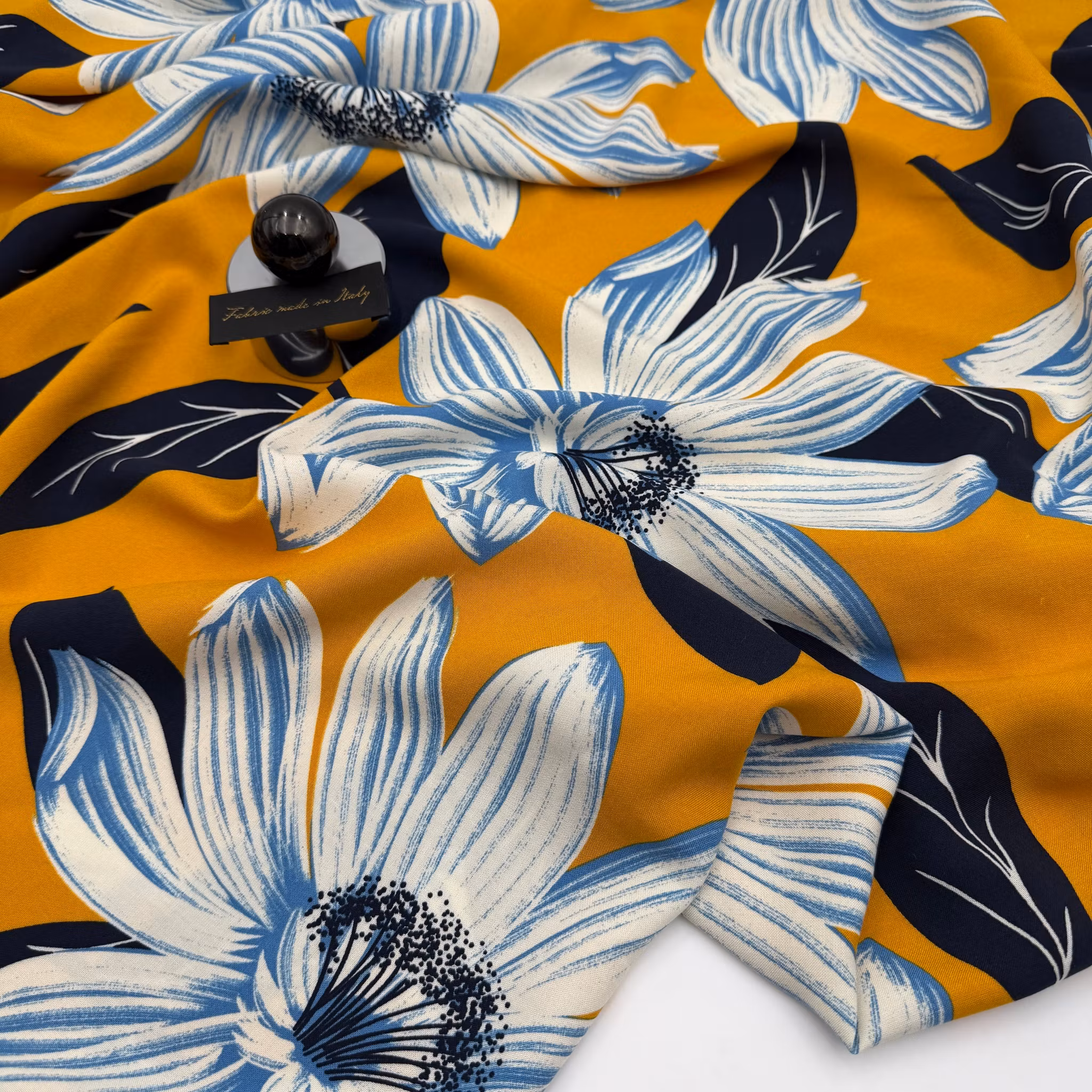 Viskos gul/blå storblommig Max M***