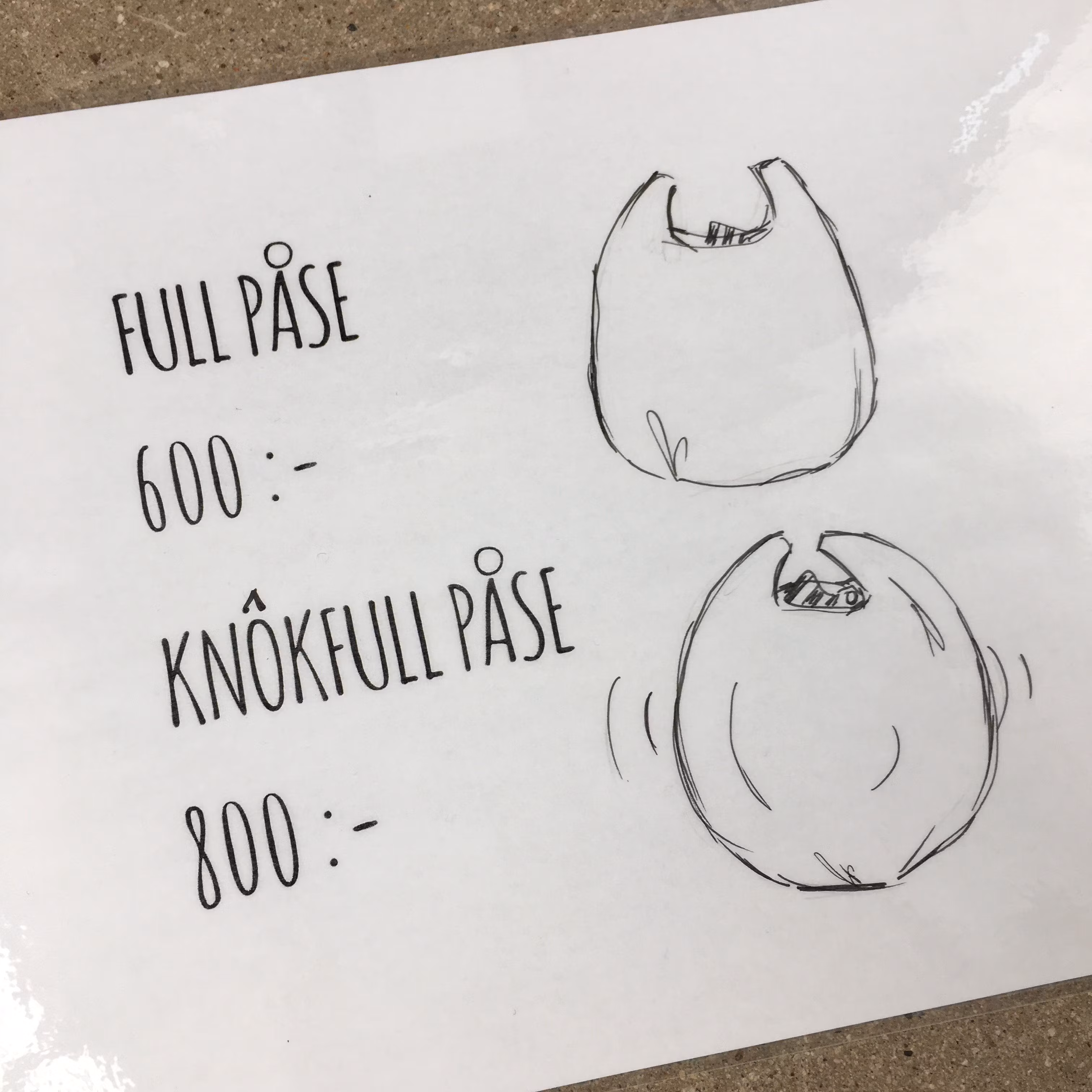 Lyckopåse/stuvar 2kg