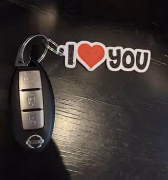 I Love You Nøkkelring