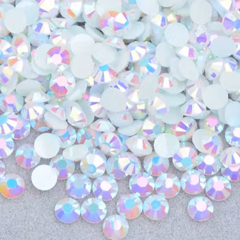 Rhinestones White AB 1000st