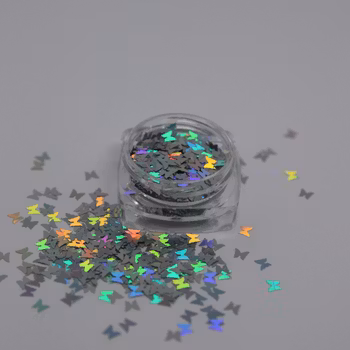 Butterflies Holo Silver