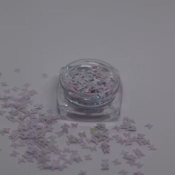 Butterflies White/Pink