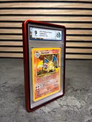 1-färgade Aluminiumskydd för graderade Pokémonkort – PSA och Raukcard