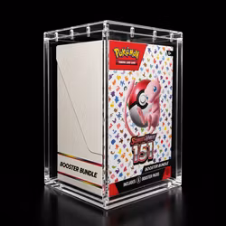 Akrylbox för Pokémon Booster Bundle 5mm