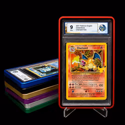1-färgade Aluminiumskydd för graderade Pokémonkort – PSA och Raukcard