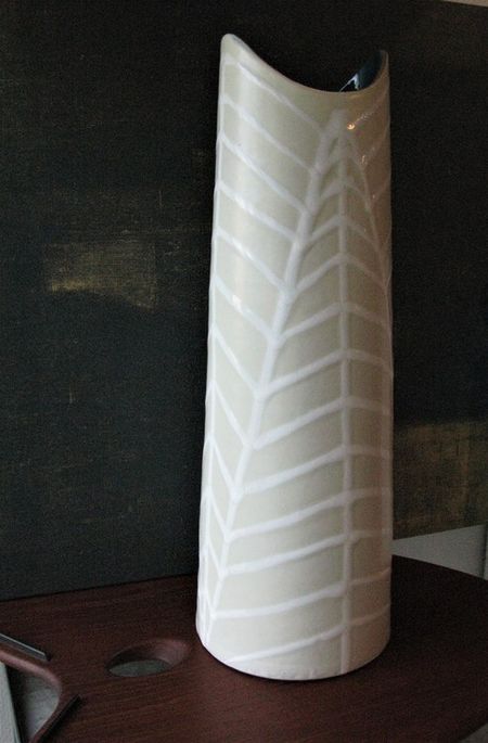 Fossil vase 4131