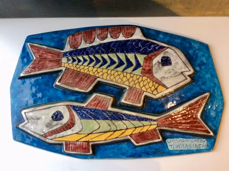 Fishes wall plate 6020