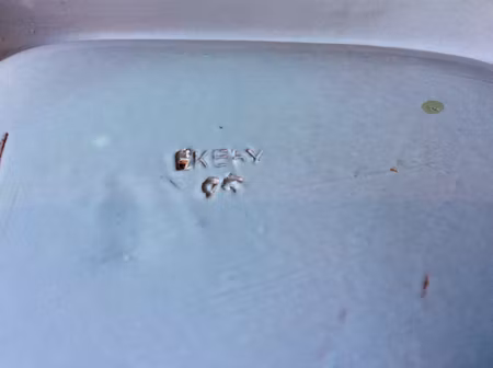 Fox on edge of bowl 96